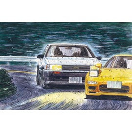 Fujimi Model ISD-006 1/24 Initial D Series No.006 Hachirokurebin Wataru Akiyama