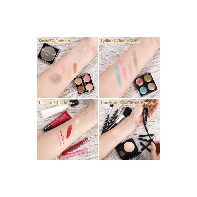 Charmcode Kit Maquillaje Completo Profesional Golden Brown