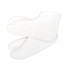 Kyoetsu Men's Tabi Socks, Fleece Cover, Winter Socks, white