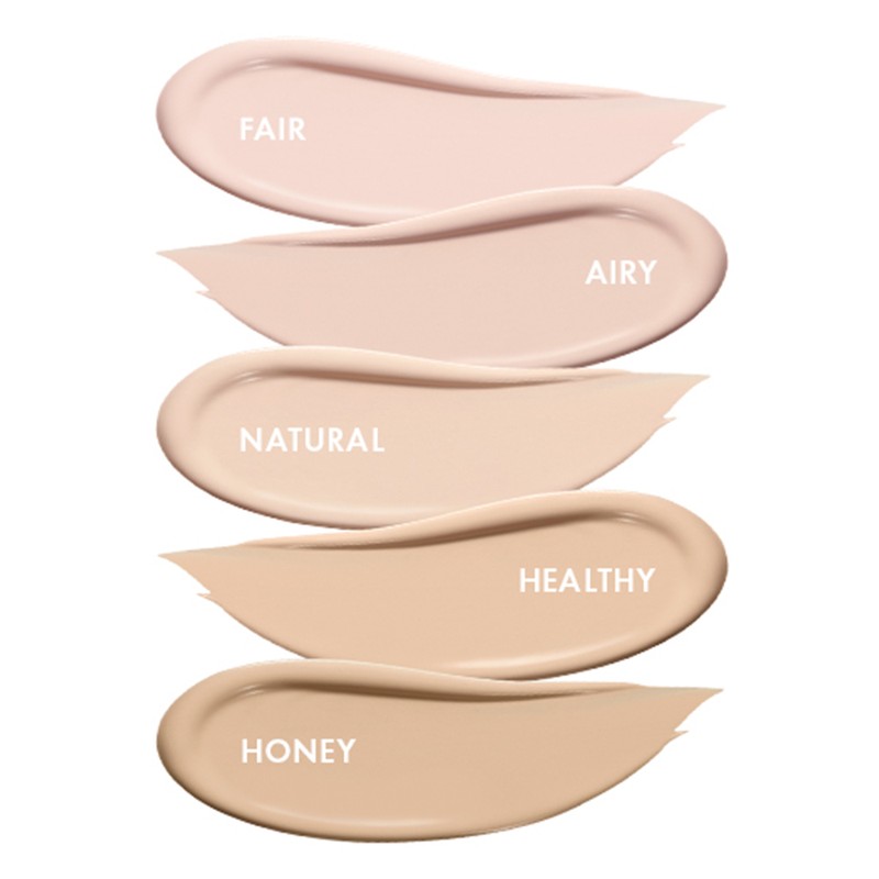 Amuse Airy Pore Cover Cushion Refill x 2, 1.5 Natural,
