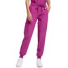 floralhue Scrubs for Women, Stretchy Yoga Pants with 5 Pockets,