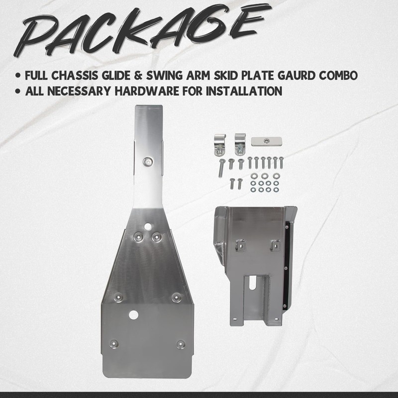 KUAFU Full Chassis Glide & Swing Arm Skid Plate Gaurd