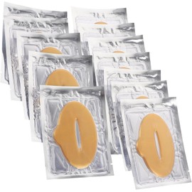 STOBAZA 25piezas Mascarilla Labial de Gel Hidratante para Labios Secos Almohadillas Labiales Nutritivas Colágeno Productos Cuidado Labial para Uso Nocturno
