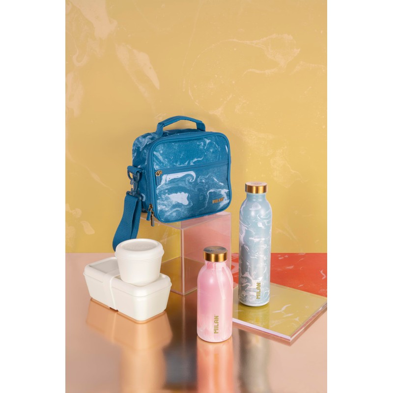 MILAN® Thermosflasche, Edelstahl, 0,59 l, Lava-Serie, Grün