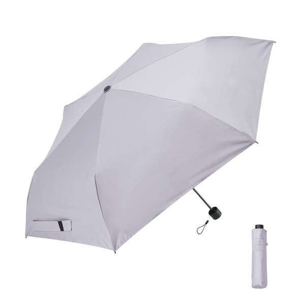 Waterfront S355-0721LV1-B9 Folding Umbrella, Parasol and Rain Umbrella, LESS IS MORE LIM, All Weather Purple, 21.7 inches (55 cm), UV Protection, 99.9%