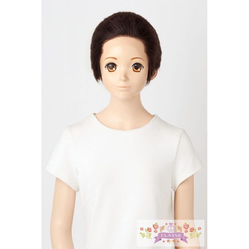 Classe Pro Magic All Back Bowes Cosplay Wig, Black 04