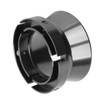 1 Pair 10 Inch NAB Hub Adapters Polished Aluminum Alloy