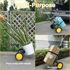 EZwoks Plant Caddy Plant Dolly with Wheels Heavy Duty,Adjustable Grabbing