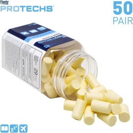 Flents Protechs Quiet Please Sleep Ear Plugs, NRR 29 (50 Pair) Free Shipping