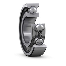 SKF 6008/C4 Deep Groove Ball Bearing, Open, Standard Cage, C4 Clearance, 40mm Bore, 68mm OD, 15mm Width