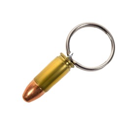 9 mm llavero bala de verdad - a mano en USA