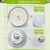 Lonwon LED Grow Lights for Indoor Plants Full Spectrum Grow