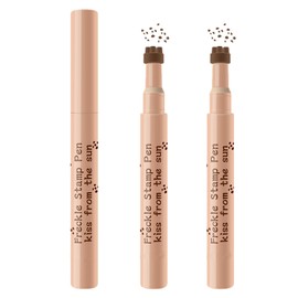 2 Stück Freckles Pen, Sommersprossen Stift, Natürlich Realistischer Effekt, Schnell Trocknend, Wasserdicht, Leicht Entfernbar, Geeignet für Tägliche Kleidung und Besondere Anlässe