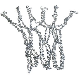 Grevinga® Basketball Chain Net | Replacement Net for Basketball Hoops | 12 Point Suspension