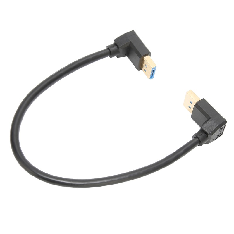 Displayport 1.4 Cable 8K/60Hz 90 Degree Angled Male to Male