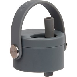 Healthy Human Twist N Sip Straw Lid- Fits all Stein and Curve Bottles - Gray