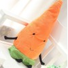 Tikwisdom Pre-Kindergarten Toys soft toys lumbar pillow,Carrot, stuffed toys Orange