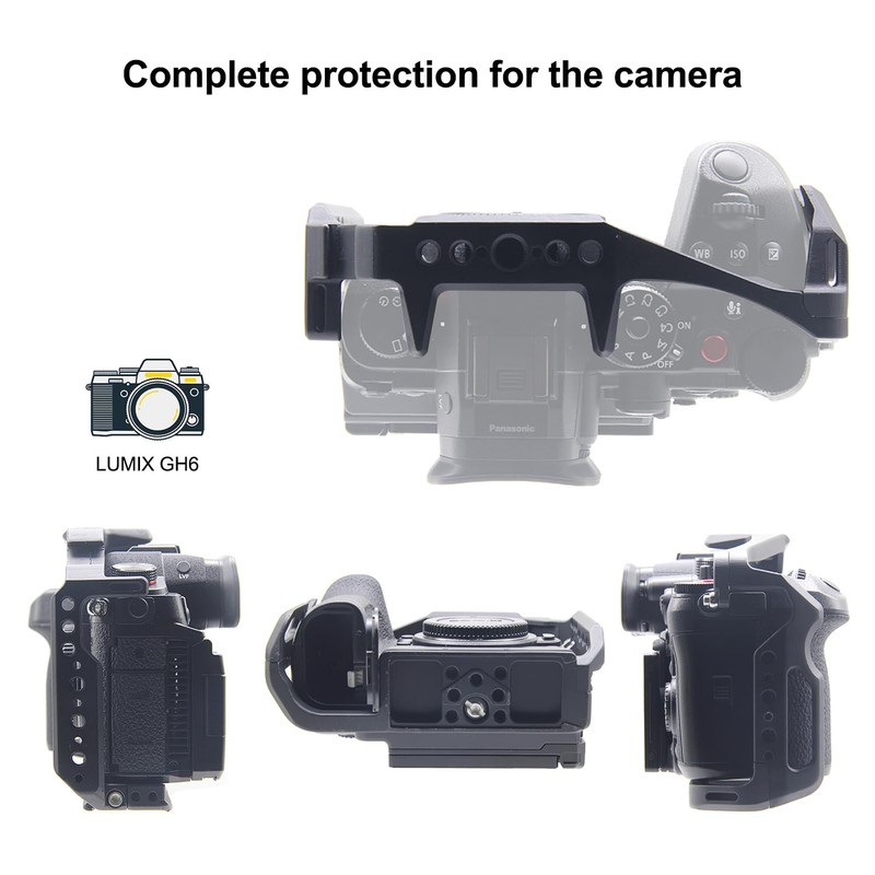 ANNTERY Camera Cage for Panasonic H6 -A010