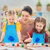 BOUBONI 5 Pcs Kids Apron with 2 Pockets Adjustable Kitchen
