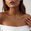 VIROMY Dainty Gold Layering Necklace Set for Women 14K Gold