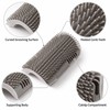 Wall Corner Cat Grooming Brush for Self-Grooming – Curved Massage