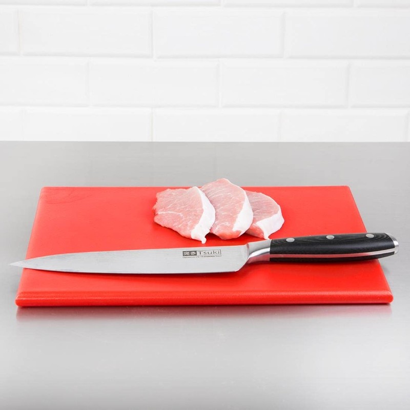 Hygiplas Chopping Board in Red - High Density - 12