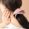 VINGTAINE HS-220-NY- Reversible Square Scrunchie Scrunchie Adult Square Reversible 2-Way