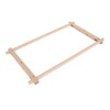 Cross Stitch Frame Rectangular Removable Wood Needlework Stretcher Frame Quilting