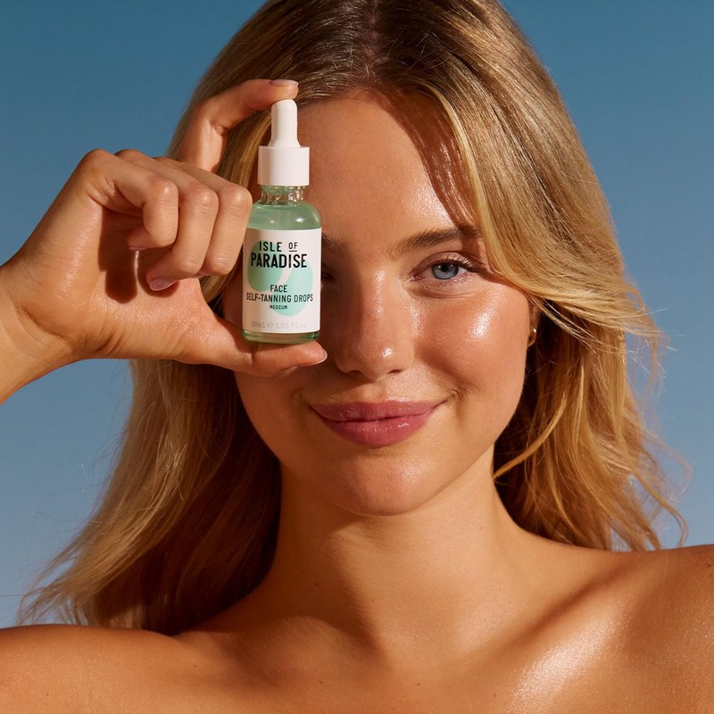Isle of Paradise Self Tanning Drops, Medium (Golden Glow) -