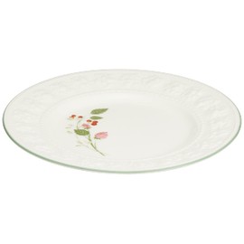 Wedgwood 58951001238 Festivity Ceramic Plate, 8.3 inches (21 cm), Raspberry, Wedding Gift, Present