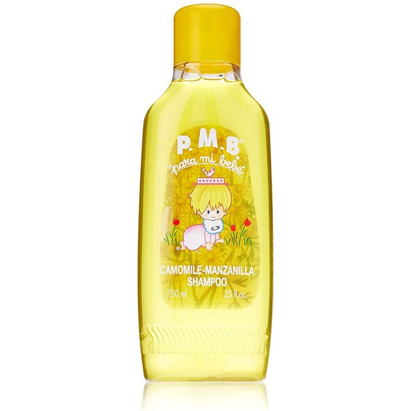 Para mi Bebe Chamomile Baby Shampoo. pH Neutral & Good for Delicate Hair. 25 Oz