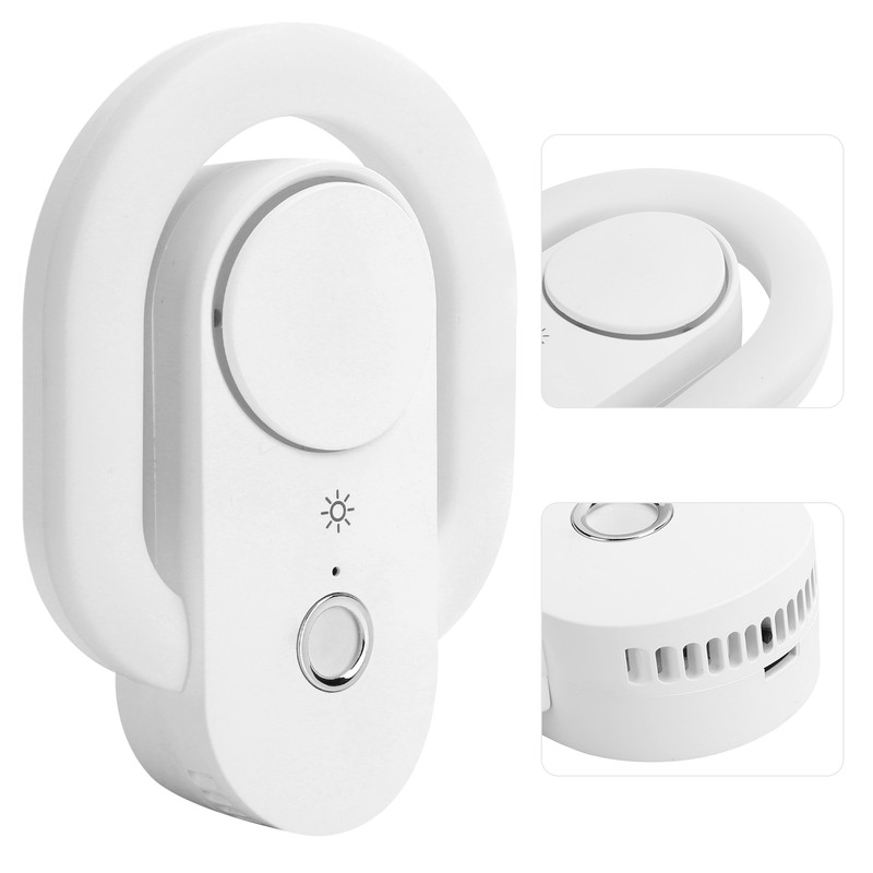 Negative Ion Air Purifier with LED Sensing Night Light Portable
