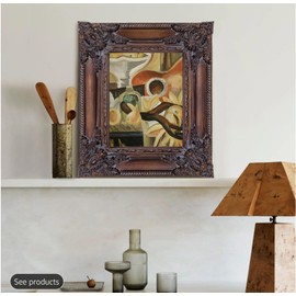 ArtXO Gothic Wooden Picture frames,16x20 Picture Frame for Photo Frame,Canvas Frames,Art Panels Frame,Paintings,Artwork,Frames with Corner Ornaments,16x20 Frame without Acrylic Glass and Backing