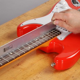 StewMac Precision Straightedge, 24" Length (3799) - Stainless Steel Machined Guitar Tool for Neck and Fret Evaluation - Truss Rod Adjustments - Accurate to ±.0015" per Foot