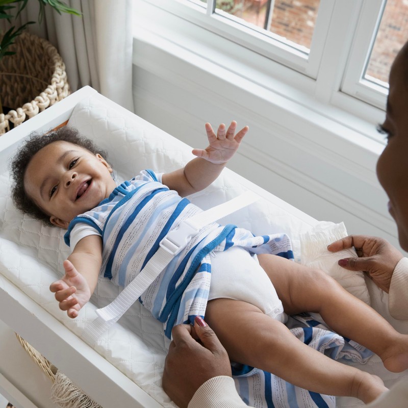 Ingenuity Summer by Ingenuity Contoured Changing Pad C Includes Waterproof