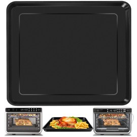 Air Fryer Grill Pan for Ninja Foodi DT251 DT201 DT200 Digital Air Fryer Countertop Oven, 13.6 * 11.6'' Air Fryer Grill Plate Crisper Plate Rack Accessories Replacement Parts Tray,Dishwasher Safe