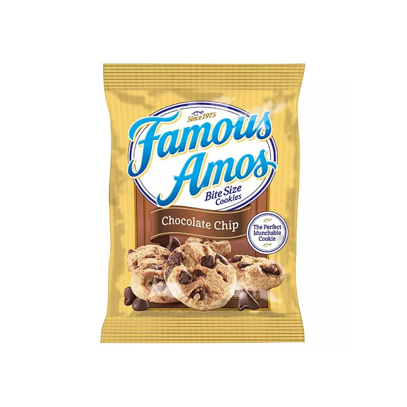 Famous Amos Chocolate Chip Cookies Baked Snacks Cookie Premium Chocolate