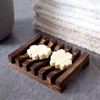 1Piece Soap Tray, Wooden Soap Dish, Soap Saver Handmade, Soap