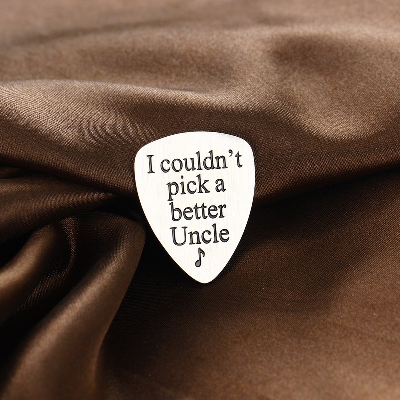 I Couldn’t Pick A Better Uncle Musical Guitar Pick Jewelry
