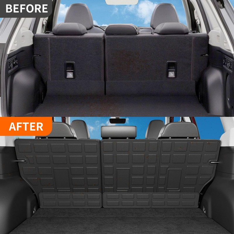 powoq Trunk Mat Compatible with 2019-2024 Subaru Forester Cargo Mat