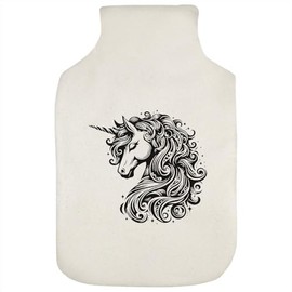 'Decorative Unicorn' Hot Water Bottle Cover (HW00036034)