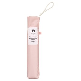 [2024] Wpc. Rain Umbrella Folding Umbrella [Air-Light] Solid Mini Baby Pink Ribs, 21.7 inches (55 cm), Large, Hand Opening, 4.1 oz (115 g), Ultra Lightweight, Women's, Simple, Solid, Stylish, Cute,