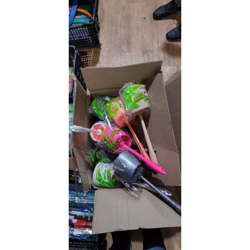 MDJ Cepillo Para W.c. Con Taza 10 Piezas