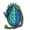3D Dragon Egg - Articulated Crystal Animals Fidgets, 12-Inch Laser