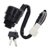 MOTOALL 27005-0011 Ignition Switch with Key Fit for Kawasaki Mule