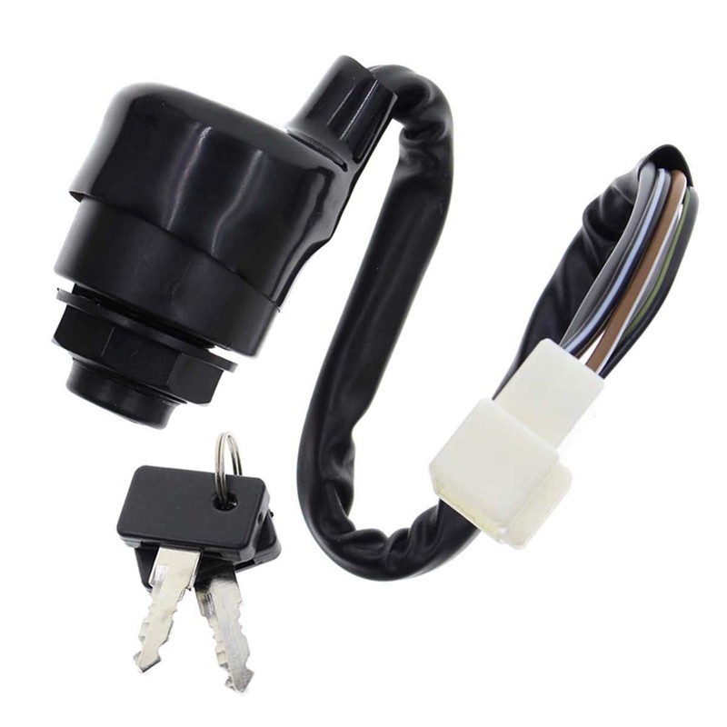 MOTOALL 27005-0011 Ignition Switch with Key Fit for Kawasaki Mule