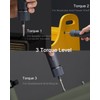 HOTO Electric Screwdriver, 3.6V Cordless Screwdriver Set, All-in-One Design, USB-C