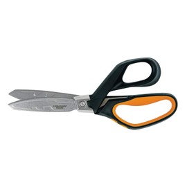 Fiskars PowerArc 1027205 High-Performance Scissors, Up to 30% More Power, Length 26 cm, Durable Stainless Steel/Plastic, Black/Orange