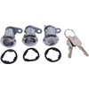 JZGRDN Set of 3 Door Cylinder Lock Kit Door Lock