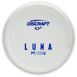 Discraft Paul McBeth White ESP Luna 173-174 Gram Putt and Approach Golf Disc